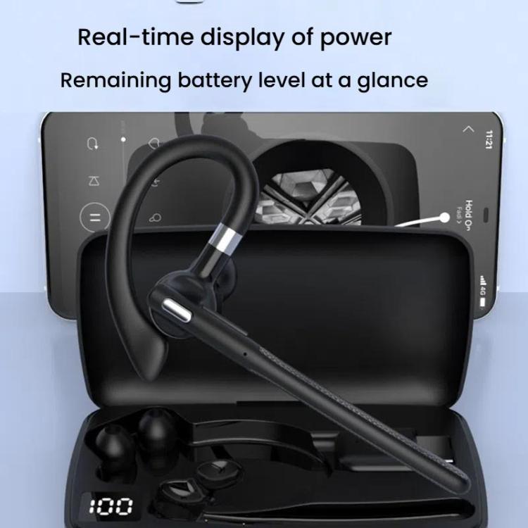 On-Ear Bluetooth Earphone AI Noise Reduction HD Talking Business Earphone, YYK-526