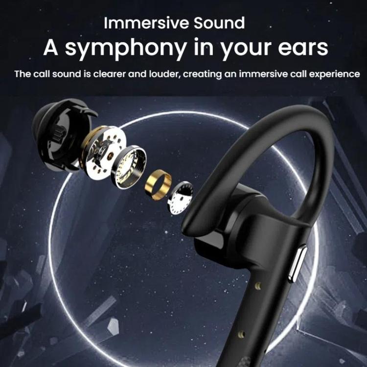 On-Ear Bluetooth Earphone AI Noise Reduction HD Talking Business Earphone, YYK-526