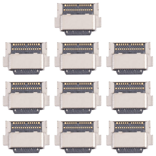 10 PCS Charging Port Connector, For Samsung Galaxy Z Flip, For Samsung Galaxy S21 FE, For Samsung Galaxy S21 Ultra, For Samsung Galaxy S22 5G, For Samsung Galaxy S22 Ultra, For Samsung Galaxy S22+, For Xiaomi Redmi Note 11E, For Xiaomi Redmi Note 11E Pro