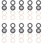 10 PCS Back Camera Lens, For Xiaomi Redmi Note 11SE, For Xiaomi Poco F4 GT, For Xiaomi Redmi K40S/Poco F4, For Xiaomi Redmi Note 11E/Redmi 10 5G/Redmi 11 Prime 5G, For Xiaomi Black Shark 4S/Black Shark 4S Pro, For OPPO Reno7 5G/Reno7 5G China����������...