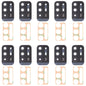 10 PCS Back Camera Lens, For Xiaomi Redmi Note 11SE, For Xiaomi Poco F4 GT, For Xiaomi Redmi K40S/Poco F4, For Xiaomi Redmi Note 11E/Redmi 10 5G/Redmi 11 Prime 5G, For Xiaomi Black Shark 4S/Black Shark 4S Pro, For OPPO Reno7 5G/Reno7 5G China����������...
