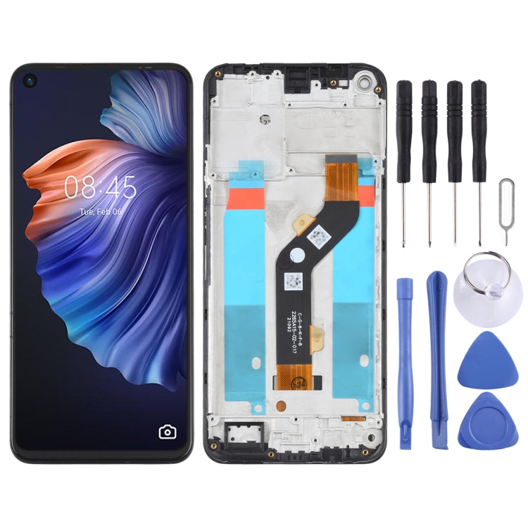 OEM LCD Screen Digitizer Full Assembly with Frame, For infinix Note 8 X692, For infinix Hot 9 Play X680, For infinix Hot 10 X682B X682C, For Tecno Camon 17 Pro, For Tecno Camon17, For infinix Hot 10T X689C, For Tecno Spark 7T, For Tecno Spark 7P�������...