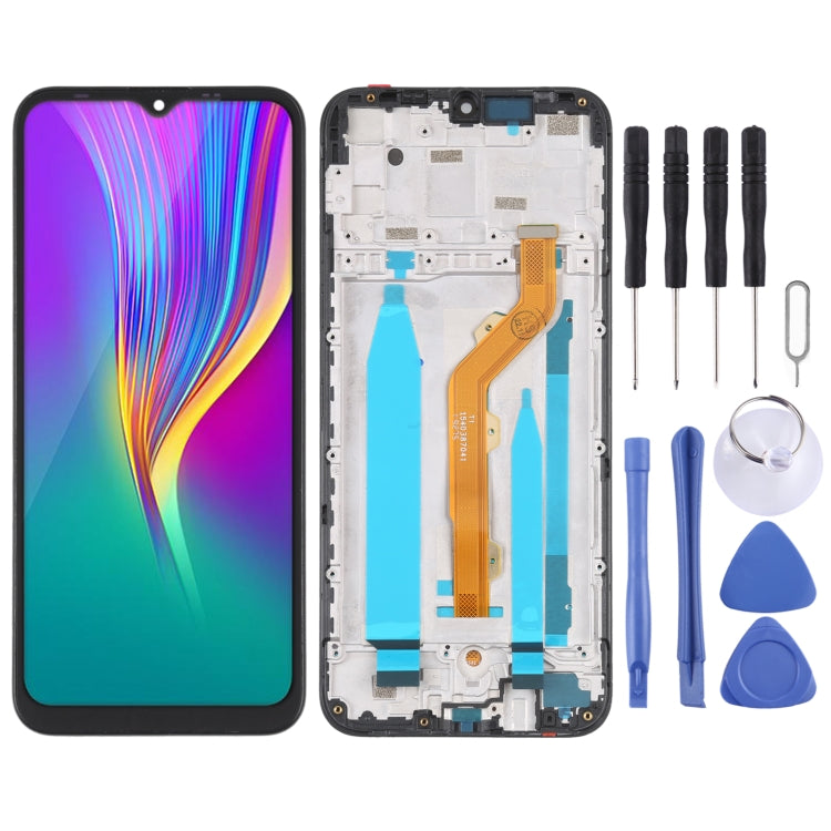 OEM LCD Screen Digitizer Full Assembly with Frame, For infinix Note 8 X692, For infinix Hot 9 Play X680, For infinix Hot 10 X682B X682C, For Tecno Camon 17 Pro, For Tecno Camon17, For infinix Hot 10T X689C, For Tecno Spark 7T, For Tecno Spark 7P�������...