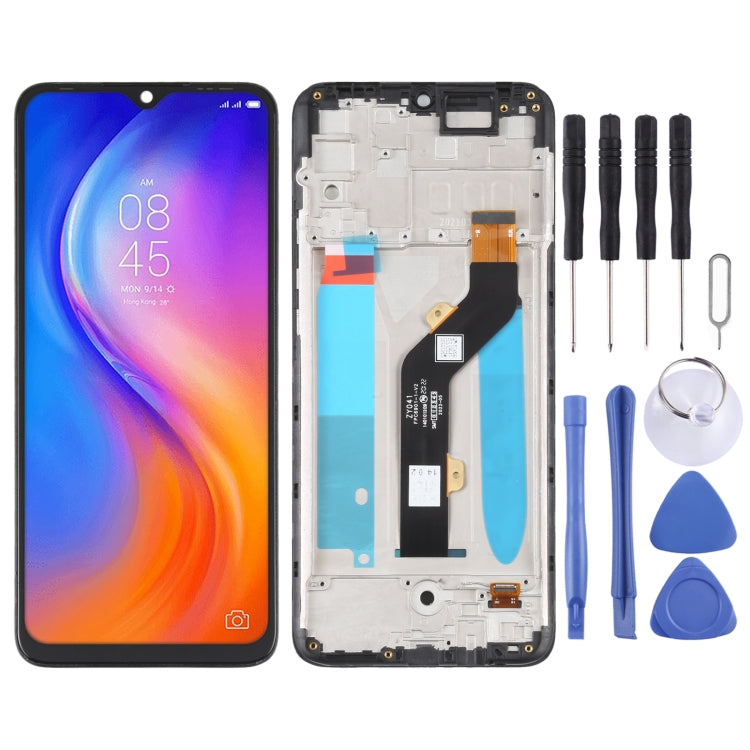 OEM LCD Screen Digitizer Full Assembly with Frame, For infinix Note 8 X692, For infinix Hot 9 Play X680, For infinix Hot 10 X682B X682C, For Tecno Camon 17 Pro, For Tecno Camon17, For infinix Hot 10T X689C, For Tecno Spark 7T, For Tecno Spark 7P�������...
