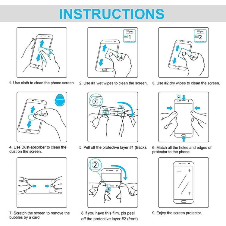 For OPPO Pad 2 / Pad Neo 11.4 9H 2.5D Explosion-proof Tempered Tablet Glass Film, For iPad Pro 12.9 2017 / 2015 (1pc), For OPPO Pad 2 / Pad Neo 11.4(1 PC)