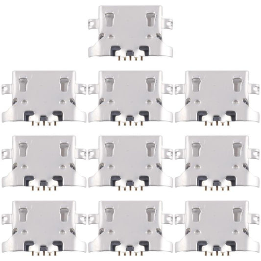 10pcs Original Charging Port Connector, For Infinix Smart 6 X6511, For Infinix Note 11 Pro X697, For Infinix Hot 10 Play X688C, For Infinix Note 10 Pro X695, For Infinix Hot 10 Lite X657B, For Infinix Hot 10
