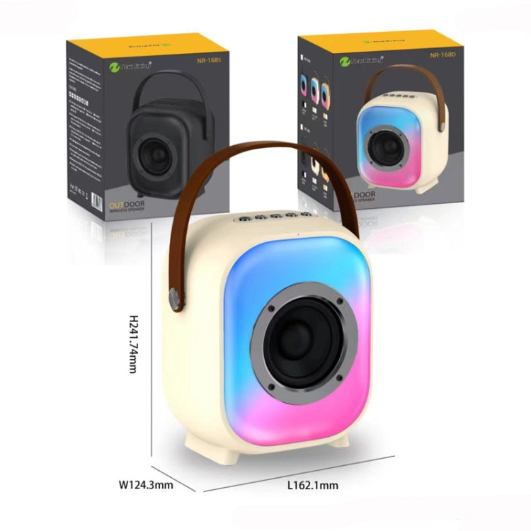 NR168D 10W Portable Outdoor Colorful Bluetooth Speaker Subwoofer