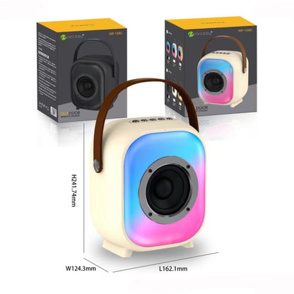 NR168D 10W Portable Outdoor Colorful Bluetooth Speaker Subwoofer