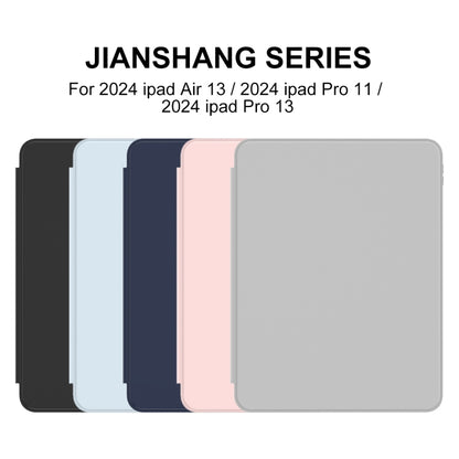 Mutural Jianshang Series Smart Leather Tablet Case, For iPad Air 13 2025 / 2024, For iPad Pro 13 2024, For iPad Pro 11 2024