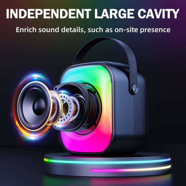 ONIKUMA L7 5W Karaoke Bluetooth Speaker with 2 Microphones