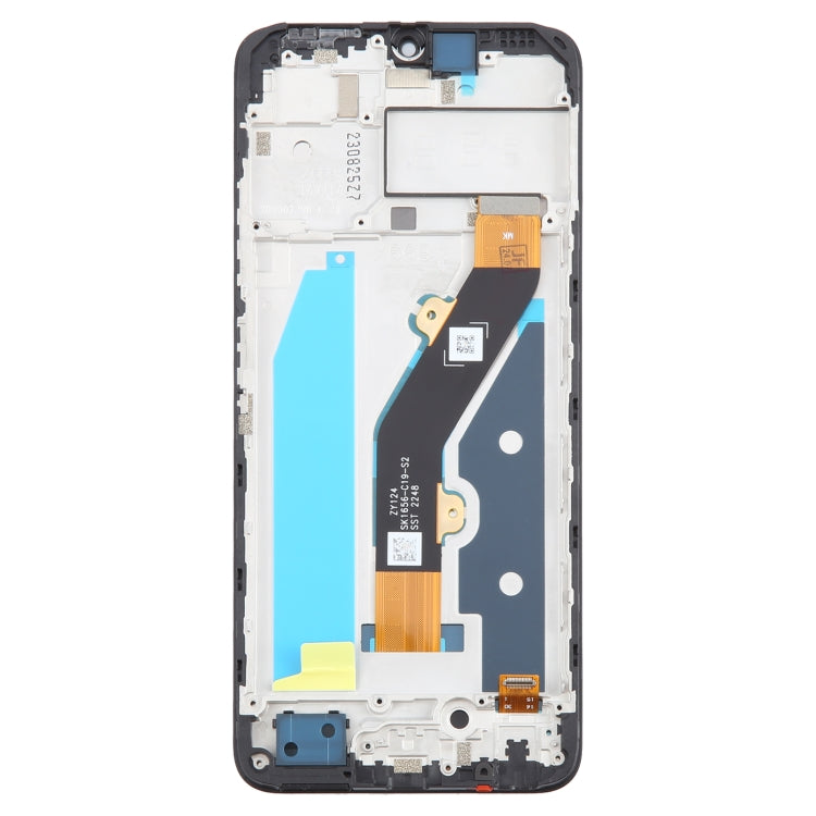 OEM LCD Screen Digitizer Full Assembly With Frame, For Infinix Hot 30i X669