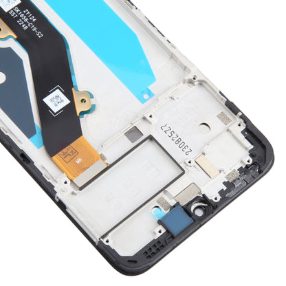 OEM LCD Screen Digitizer Full Assembly With Frame, For Infinix Hot 30i X669