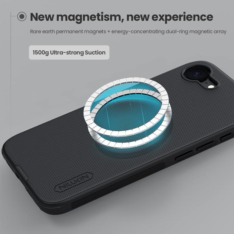 NILLKIN Frosted Shield Pro Magnetic Magsafe Phone Case, For iPhone 16e, For iPhone 16