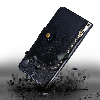 Zipper Bag Leather Phone Case, For iPhone 16e, For iPhone 16 Pro Max, For iPhone 16 Pro, For iPhone 16 Plus, For iPhone 16
