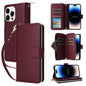 Nine-card Slots Zipper Wallet Bag Leather Phone Case, For iPhone 15 Pro, For iPhone 15 Plus / 14 Plus, For iPhone 15, For iPhone 14 / 13, For iPhone 14 Pro, For iPhone 14 Pro Max