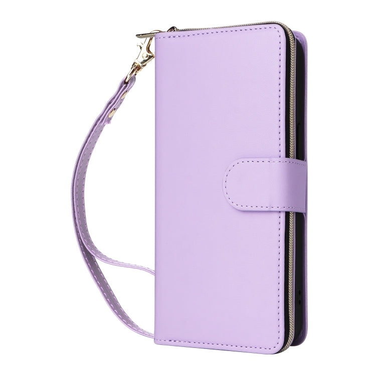 Nine-card Slots Zipper Wallet Bag Leather Phone Case, For iPhone 15 Pro, For iPhone 15 Plus / 14 Plus, For iPhone 15, For iPhone 14 / 13, For iPhone 14 Pro, For iPhone 14 Pro Max