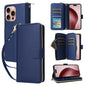 Nine-card Slots Zipper Wallet Bag Leather Phone Case, For iPhone 16e, For iPhone 16 Pro Max, For iPhone 16 Pro, For iPhone 16 Plus, For iPhone 16, For iPhone 15 Pro Max