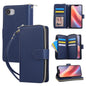 Nine-card Slots Zipper Wallet Bag Leather Phone Case, For iPhone 16e, For iPhone 16 Pro Max, For iPhone 16 Pro, For iPhone 16 Plus, For iPhone 16, For iPhone 15 Pro Max
