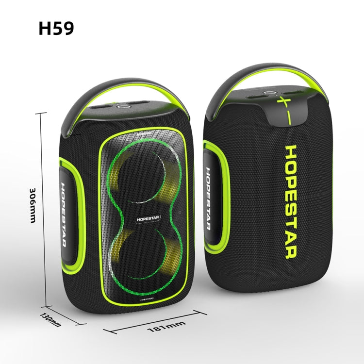 HOPESTAR H59 50W Outdoor Portable IPX5 Waterproof Bluetooth Speaker, H59