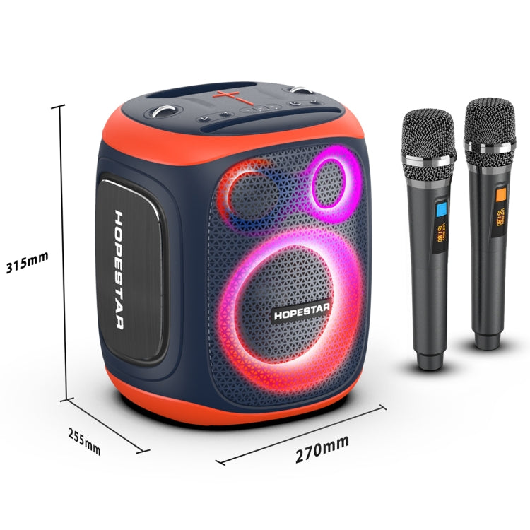 HOPESTAR PARTY130 Outdoor Dual Mic Long Endurance Bluetooth Speaker