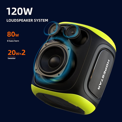 HOPESTAR PARTY130 Outdoor Dual Mic Long Endurance Bluetooth Speaker