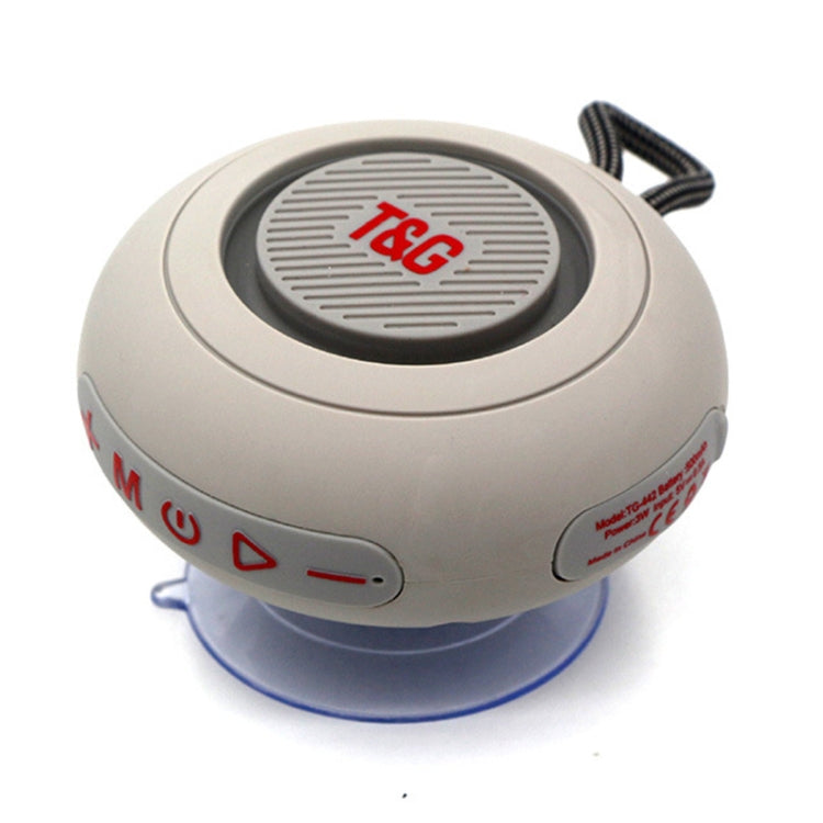 T&G TG-442 TWS Portable Mini Wireless Bluetooth Speaker with Suction Cup
