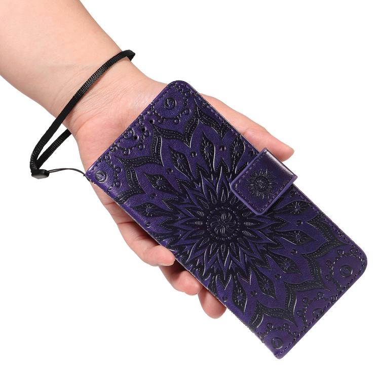 Embossed Sunflower Pattern Flip Leather Phone Case, For Xiaomi Poco M6 Pro 4G Global, For Xiaomi 15 Ultra 5G Global