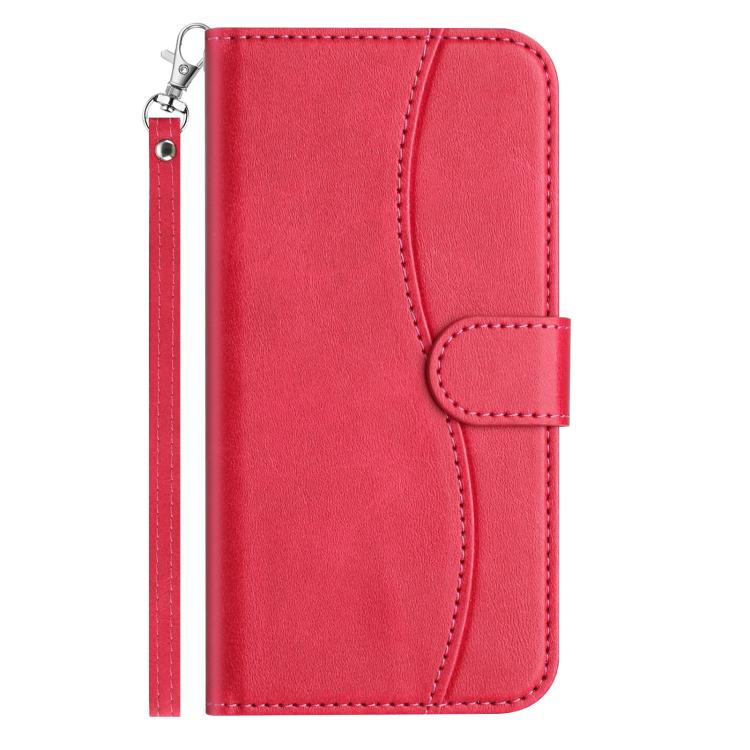 Dual-Folded S-shape Leather Phone Case, For Xiaomi 15 Pro, For Xiaomi 15, For Xiaomi 14T Pro, For Xiaomi 14T, For Xiaomi Poco F6 Pro 5G