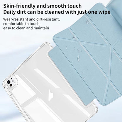 ZGA Genre Series Y-Fold Leather Tablet Case with Pen Slot, For iPad 2025 / 2022, For iPad Air 11 2025 / 2024, For iPad Air 13 2025 / 2024 / Pro 12.9, For iPad mini 6 / mini 2024, For iPad Pro 13 2024, For iPad Pro 11 2024, For iPad Pro 11 2022 / 2021��...