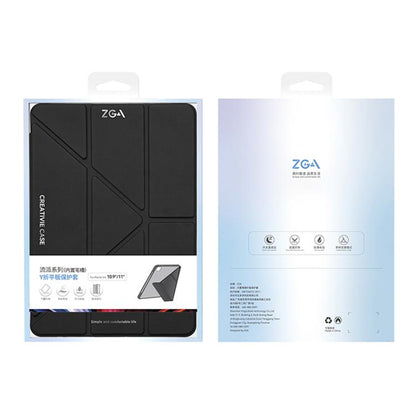 ZGA Genre Series Y-Fold Leather Tablet Case with Pen Slot, For iPad 2025 / 2022, For iPad Air 11 2025 / 2024, For iPad Air 13 2025 / 2024 / Pro 12.9, For iPad mini 6 / mini 2024, For iPad Pro 13 2024, For iPad Pro 11 2024, For iPad Pro 11 2022 / 2021��...