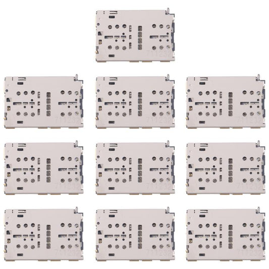 10pcs Original SIM + Micro SD Card Reader, For Huawei P10 Plus, For Huawei P10