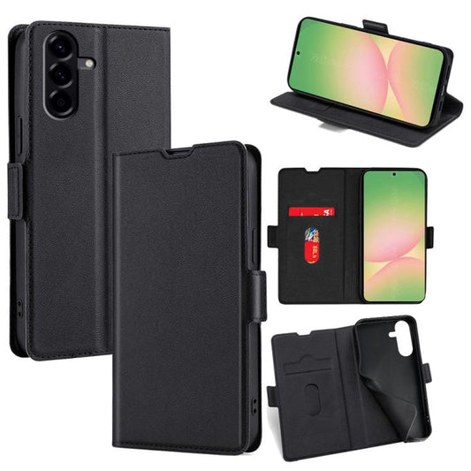 Ultra-thin Voltage Side Buckle Horizontal Flip Leather Phone Case, For Samsung Galaxy A56 5G