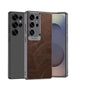 GKK Oil Wax Leather Scale Lens Phone Case, For Samsung Galaxy S25 Ultra 5G