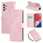 Rose Flower Embossed 3-Card Slots Leather Phone Case, For Samsung Galaxy A53 5G, For Samsung Galaxy A73 5G, For Samsung Galaxy A33 5G, For Samsung Galaxy A13 4G / 5G