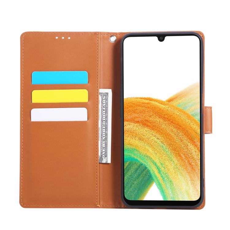 Rose Flower Embossed 3-Card Slots Leather Phone Case, For Samsung Galaxy A53 5G, For Samsung Galaxy A73 5G, For Samsung Galaxy A33 5G, For Samsung Galaxy A13 4G / 5G