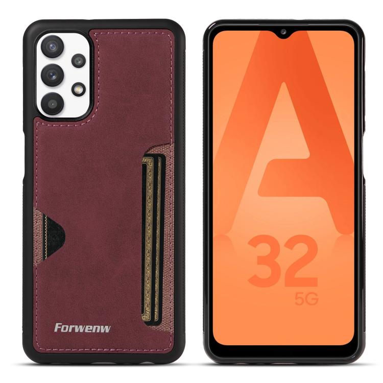 Forwenw F5 Series Integrated Card Bag Phone Case, For Samsung Galaxy A54 5G, For Samsung Galaxy A32 5G / M32 5G, For Samsung Galaxy A52 4G / 5G / A52s 5G, For Samsung Galaxy A51, For Samsung Galaxy A50 / A50s / A30s