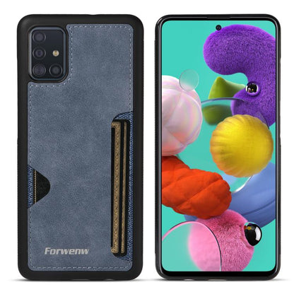 Forwenw F5 Series Integrated Card Bag Phone Case, For Samsung Galaxy A54 5G, For Samsung Galaxy A32 5G / M32 5G, For Samsung Galaxy A52 4G / 5G / A52s 5G, For Samsung Galaxy A51, For Samsung Galaxy A50 / A50s / A30s