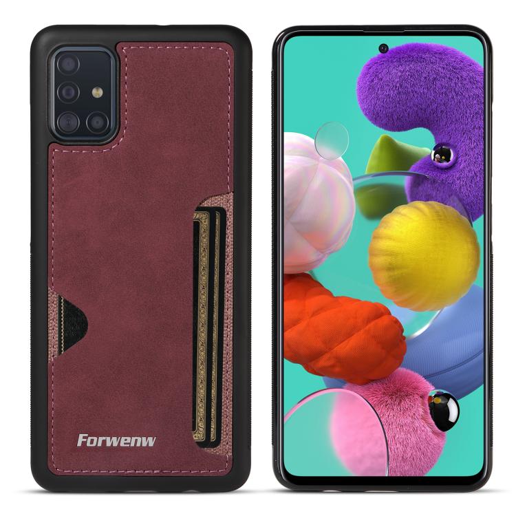 Forwenw F5 Series Integrated Card Bag Phone Case, For Samsung Galaxy A54 5G, For Samsung Galaxy A32 5G / M32 5G, For Samsung Galaxy A52 4G / 5G / A52s 5G, For Samsung Galaxy A51, For Samsung Galaxy A50 / A50s / A30s