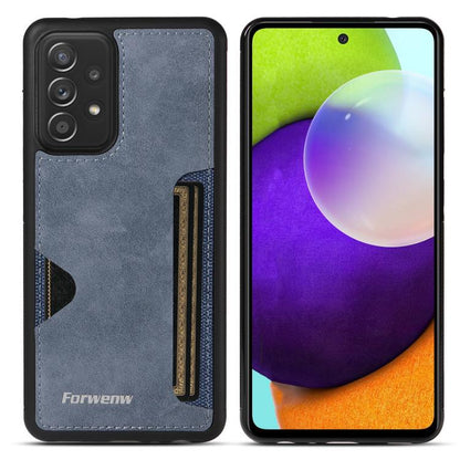 Forwenw F5 Series Integrated Card Bag Phone Case, For Samsung Galaxy A54 5G, For Samsung Galaxy A32 5G / M32 5G, For Samsung Galaxy A52 4G / 5G / A52s 5G, For Samsung Galaxy A51, For Samsung Galaxy A50 / A50s / A30s