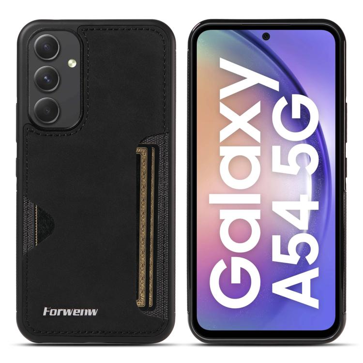 Forwenw F5 Series Integrated Card Bag Phone Case, For Samsung Galaxy A54 5G, For Samsung Galaxy A32 5G / M32 5G, For Samsung Galaxy A52 4G / 5G / A52s 5G, For Samsung Galaxy A51, For Samsung Galaxy A50 / A50s / A30s