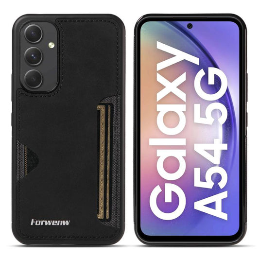 Forwenw F5 Series Integrated Card Bag Phone Case, For Samsung Galaxy A54 5G, For Samsung Galaxy A32 5G / M32 5G, For Samsung Galaxy A52 4G / 5G / A52s 5G, For Samsung Galaxy A51, For Samsung Galaxy A50 / A50s / A30s