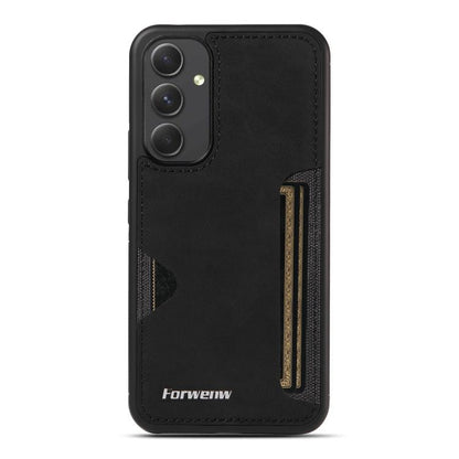 Forwenw F5 Series Integrated Card Bag Phone Case, For Samsung Galaxy A54 5G, For Samsung Galaxy A32 5G / M32 5G, For Samsung Galaxy A52 4G / 5G / A52s 5G, For Samsung Galaxy A51, For Samsung Galaxy A50 / A50s / A30s