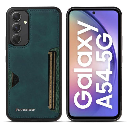 Forwenw F5 Series Integrated Card Bag Phone Case, For Samsung Galaxy A54 5G, For Samsung Galaxy A32 5G / M32 5G, For Samsung Galaxy A52 4G / 5G / A52s 5G, For Samsung Galaxy A51, For Samsung Galaxy A50 / A50s / A30s