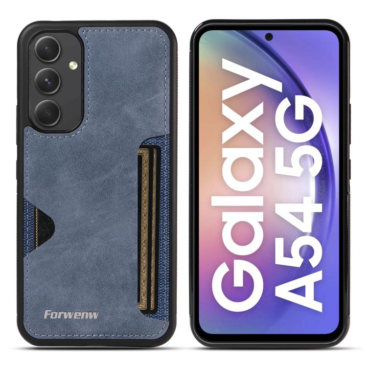 Forwenw F5 Series Integrated Card Bag Phone Case, For Samsung Galaxy A54 5G, For Samsung Galaxy A32 5G / M32 5G, For Samsung Galaxy A52 4G / 5G / A52s 5G, For Samsung Galaxy A51, For Samsung Galaxy A50 / A50s / A30s