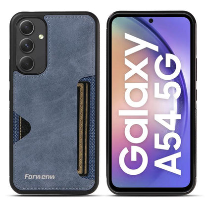 Forwenw F5 Series Integrated Card Bag Phone Case, For Samsung Galaxy A54 5G, For Samsung Galaxy A32 5G / M32 5G, For Samsung Galaxy A52 4G / 5G / A52s 5G, For Samsung Galaxy A51, For Samsung Galaxy A50 / A50s / A30s