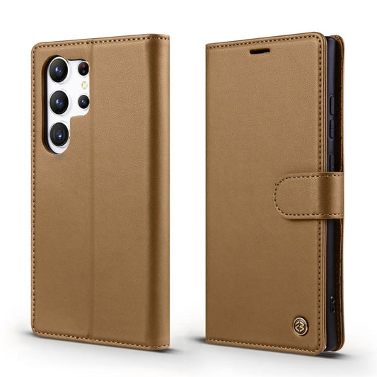 Forwenw F6 Series RFID Leather Phone Case, For Samsung Galaxy S25 Ultra 5G, For Samsung Galaxy S24 Ultra 5G, For Samsung Galaxy S24+ 5G, For Samsung Galaxy S24 5G, For Samsung Galaxy S23 FE 5G, For Samsung Galaxy S23 Ultra 5G, For Samsung Galaxy S23+ 5...