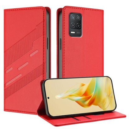 Embossed Multi-functional Wallet Retro Leather Phone Case, For Realme GT Neo3, For Realme 9 Pro+, For Realme 9 Pro, For Realme 9i, For Realme GT Neo2, For Realme 8 5G