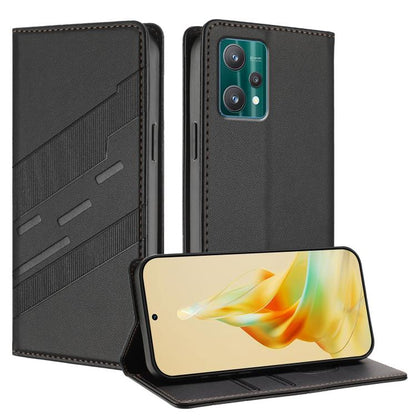 Embossed Multi-functional Wallet Retro Leather Phone Case, For Realme GT Neo3, For Realme 9 Pro+, For Realme 9 Pro, For Realme 9i, For Realme GT Neo2, For Realme 8 5G