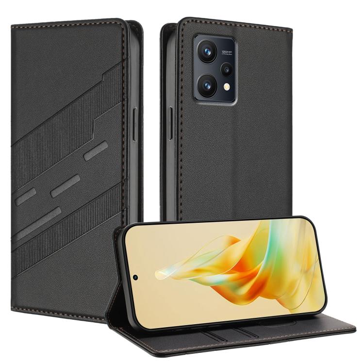 Embossed Multi-functional Wallet Retro Leather Phone Case, For Realme GT Neo3, For Realme 9 Pro+, For Realme 9 Pro, For Realme 9i, For Realme GT Neo2, For Realme 8 5G