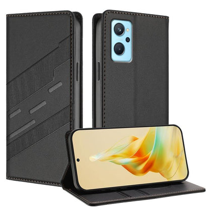 Embossed Multi-functional Wallet Retro Leather Phone Case, For Realme GT Neo3, For Realme 9 Pro+, For Realme 9 Pro, For Realme 9i, For Realme GT Neo2, For Realme 8 5G